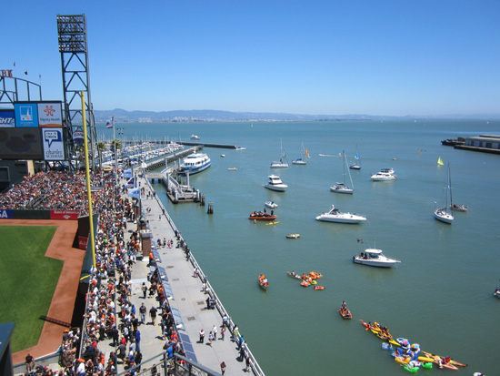 San Francisco Giants Boats