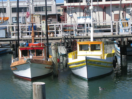 Fishermans Wharf Boats