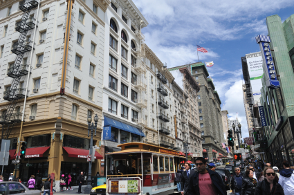 Union Square, San Francisco - Thursday Shops when the Union